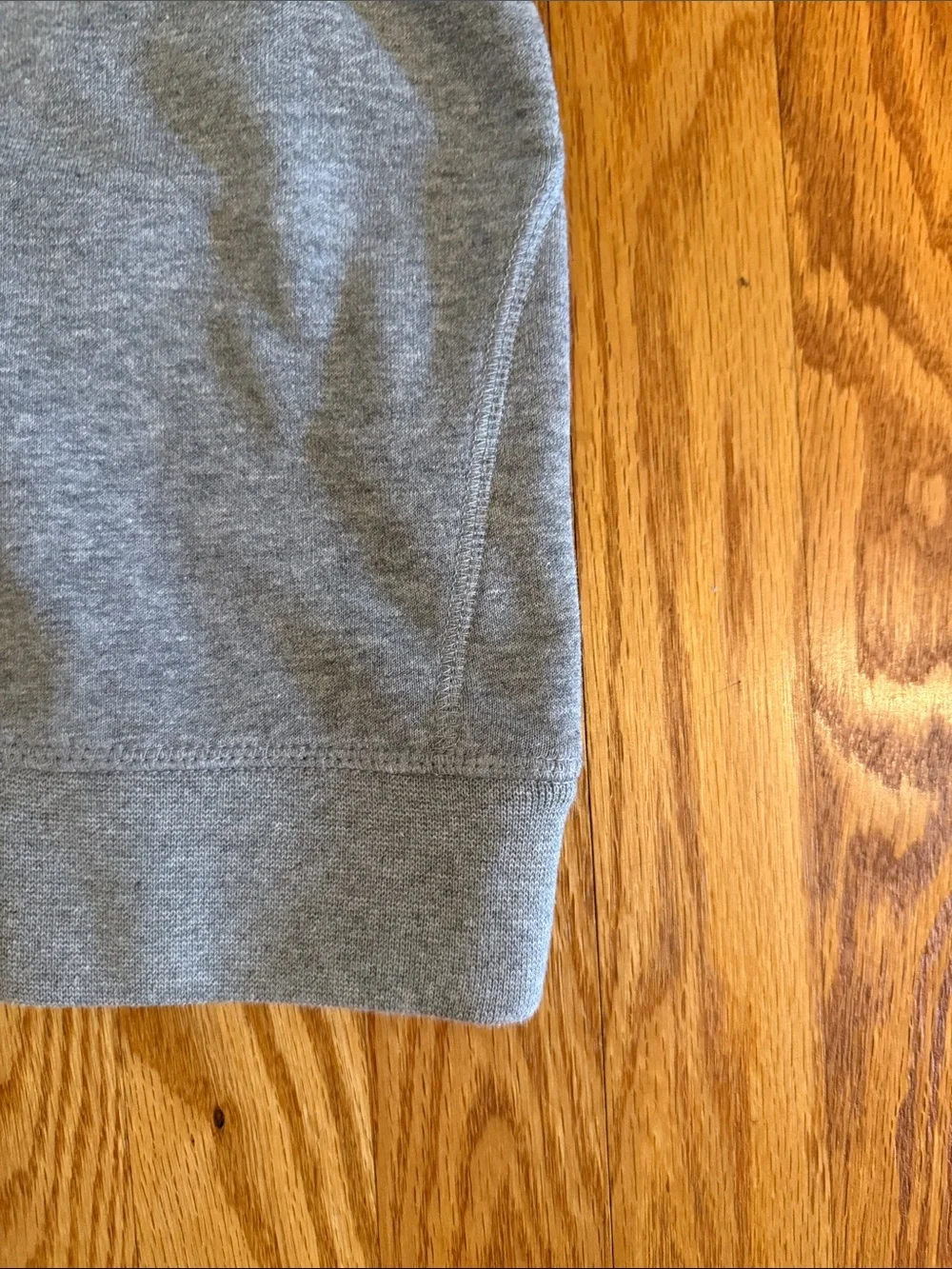 Nike Move to Zero Gray Crewneck Sweatshirt with Lilac Chenille Logo